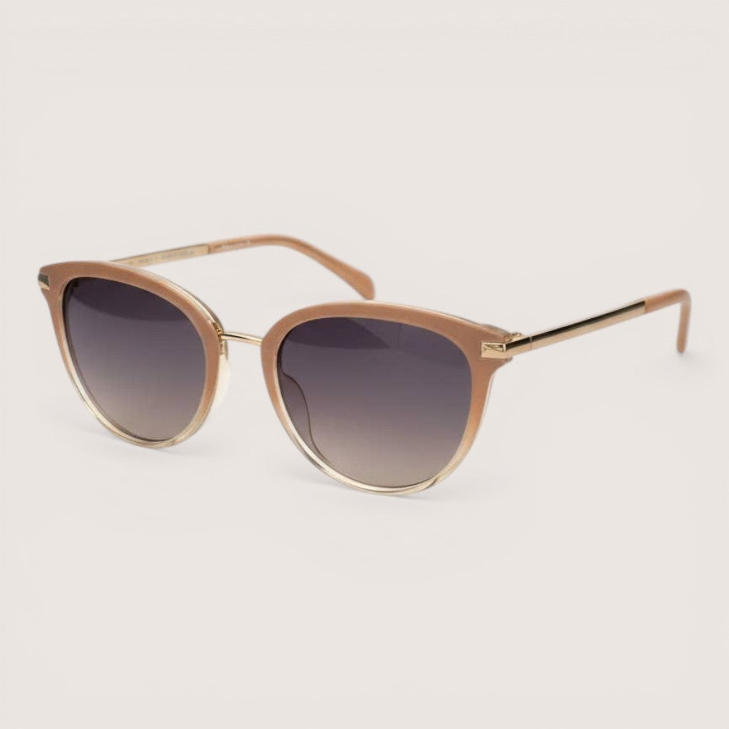 R Nude Cats eye Sunglasses