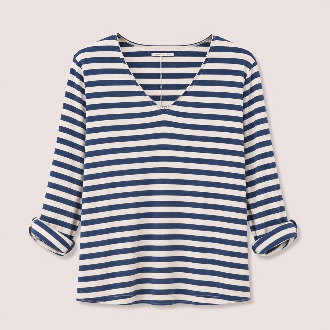 Blue Stripe Long Sleeve T-Shirt