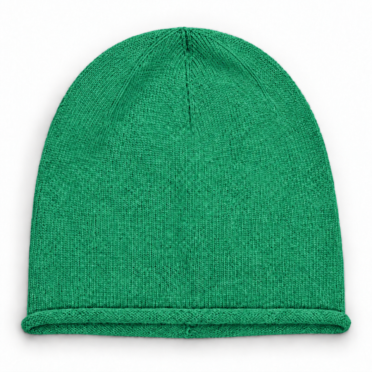 Green Knitted Beanie