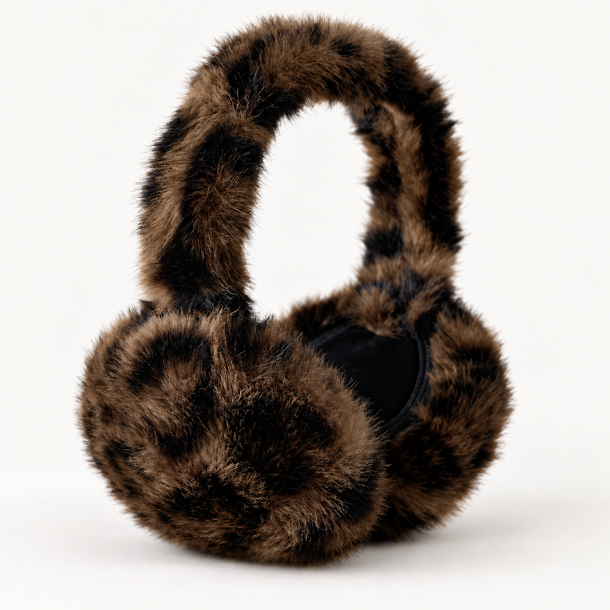Leopard Faux Fur Earmuffs