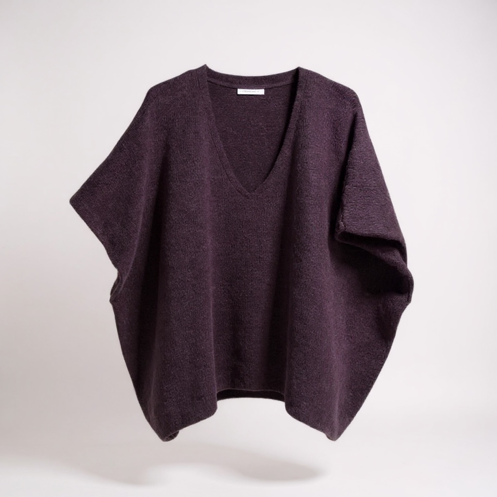 Plum Slouch Jumper