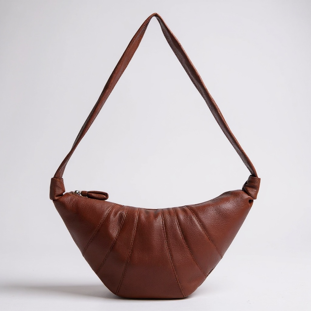 Bordeaux Medium Slouchy Cross Body Bag