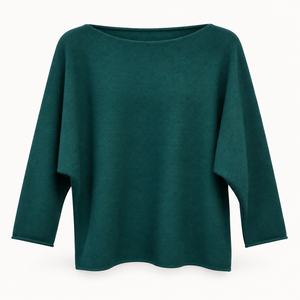 Teal Light Weight Batwing Jumper