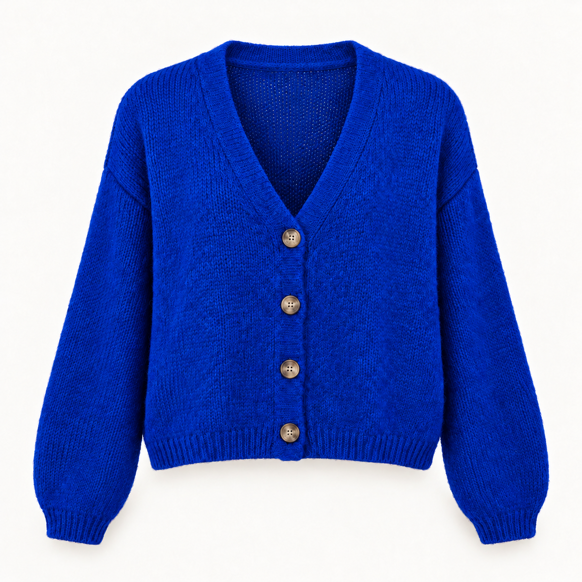Cobalt Mohair Cardi