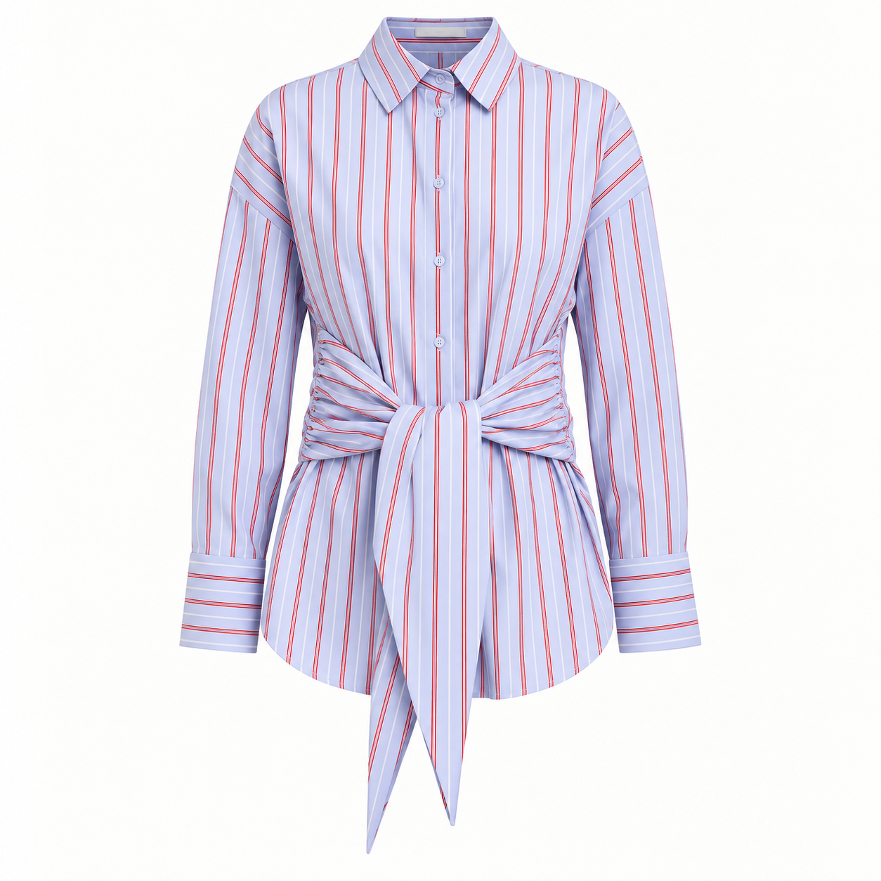 Stripe Tie Front Shirt