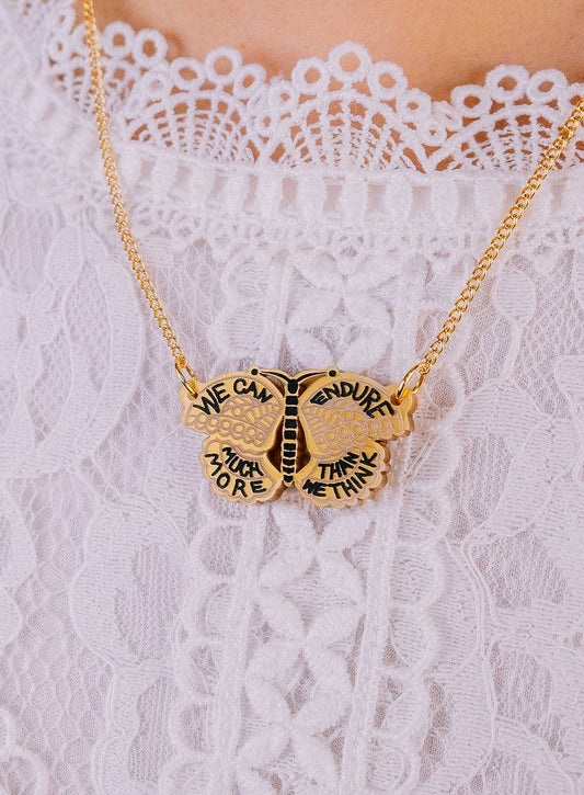 Frida Kahlo Butterfly Necklace | Tatty Devine