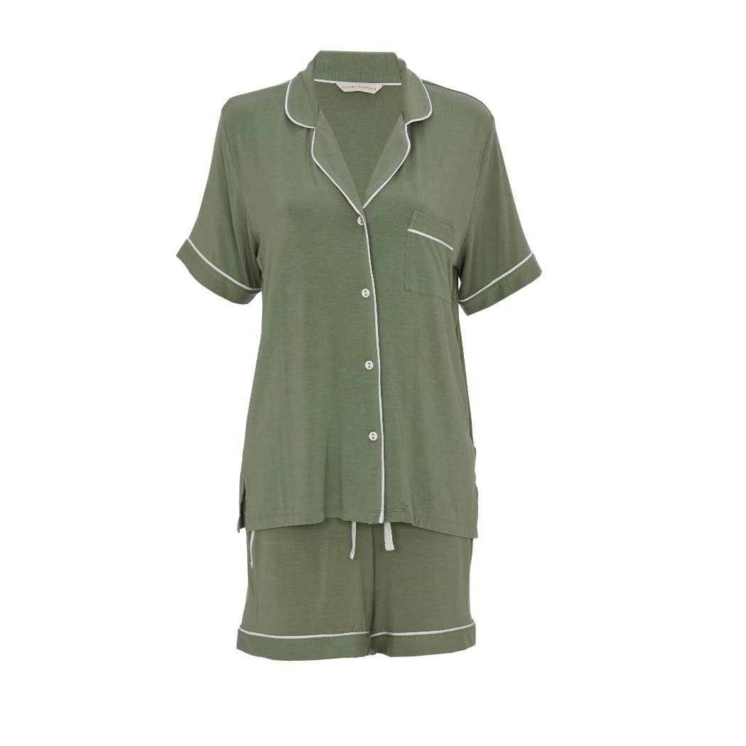 Lea Sage Green Shorty Set: 8