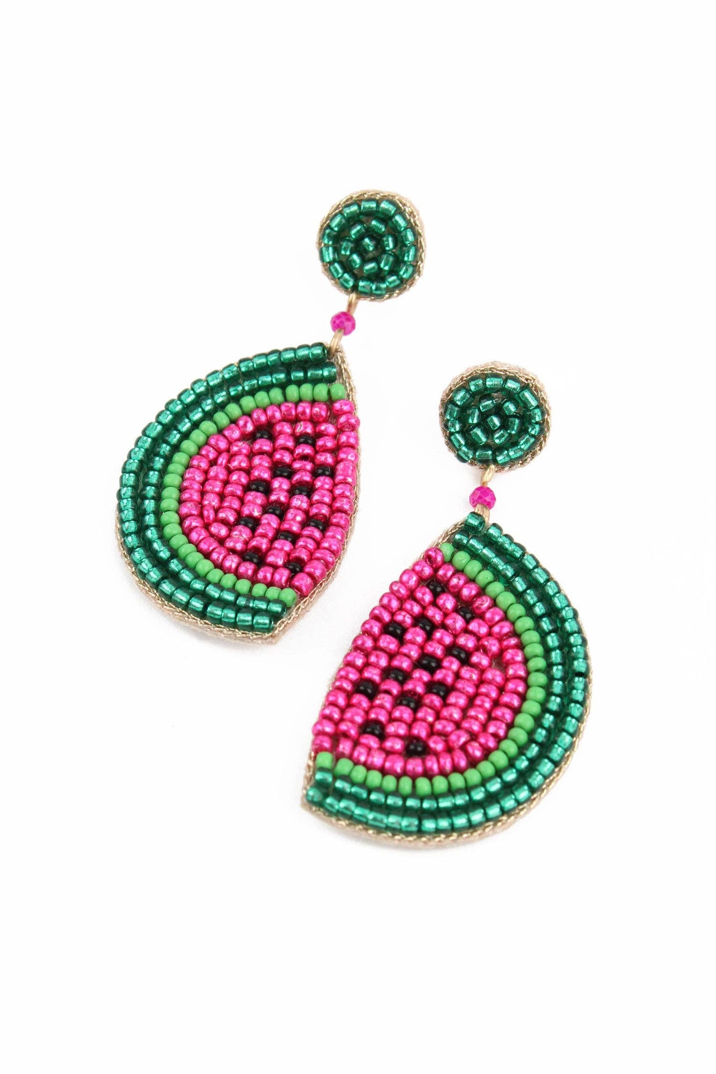 Watermelon Sparkle Earrings