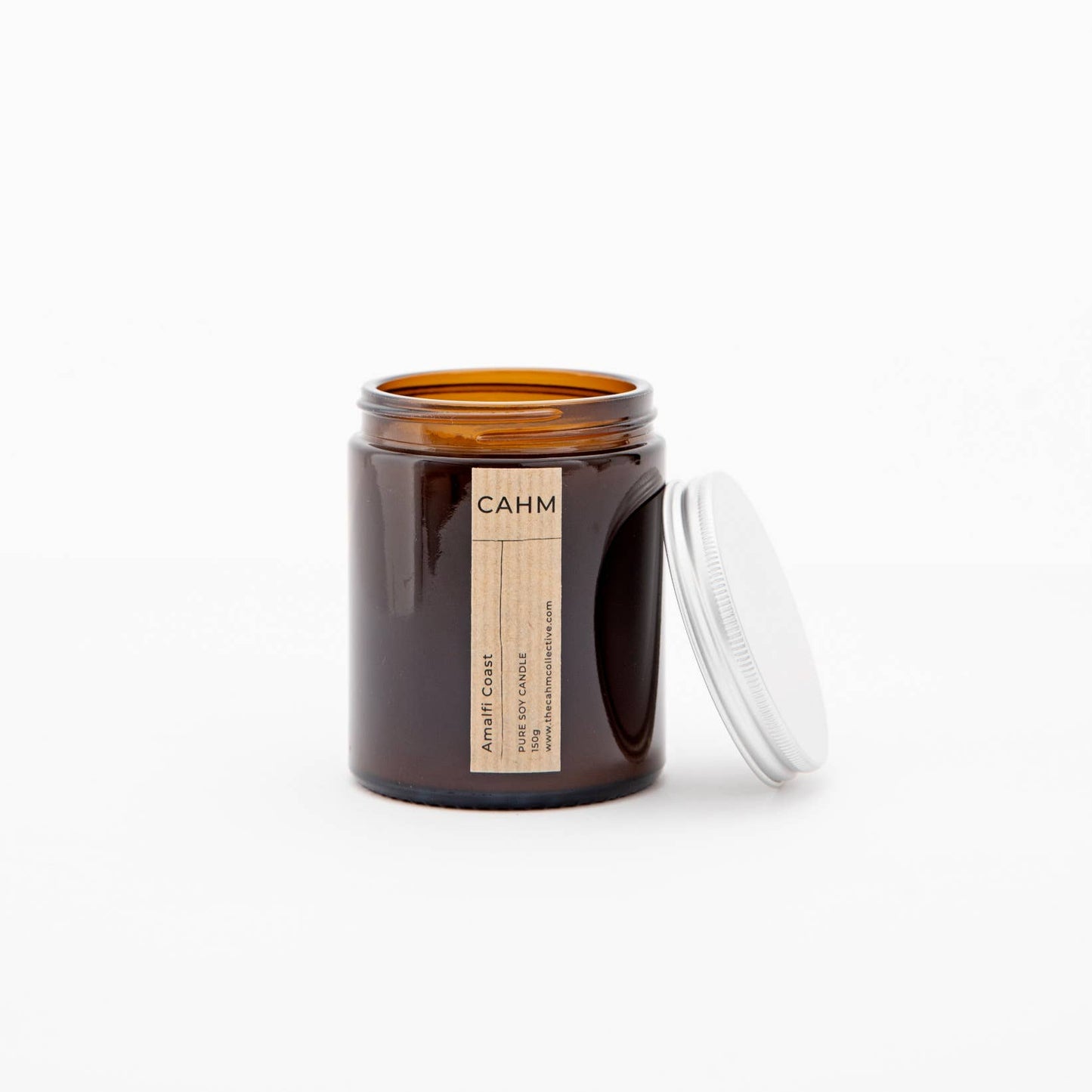 Amalfi Coast Amber Jar Candle | Luxury Candle | Candle Gifts