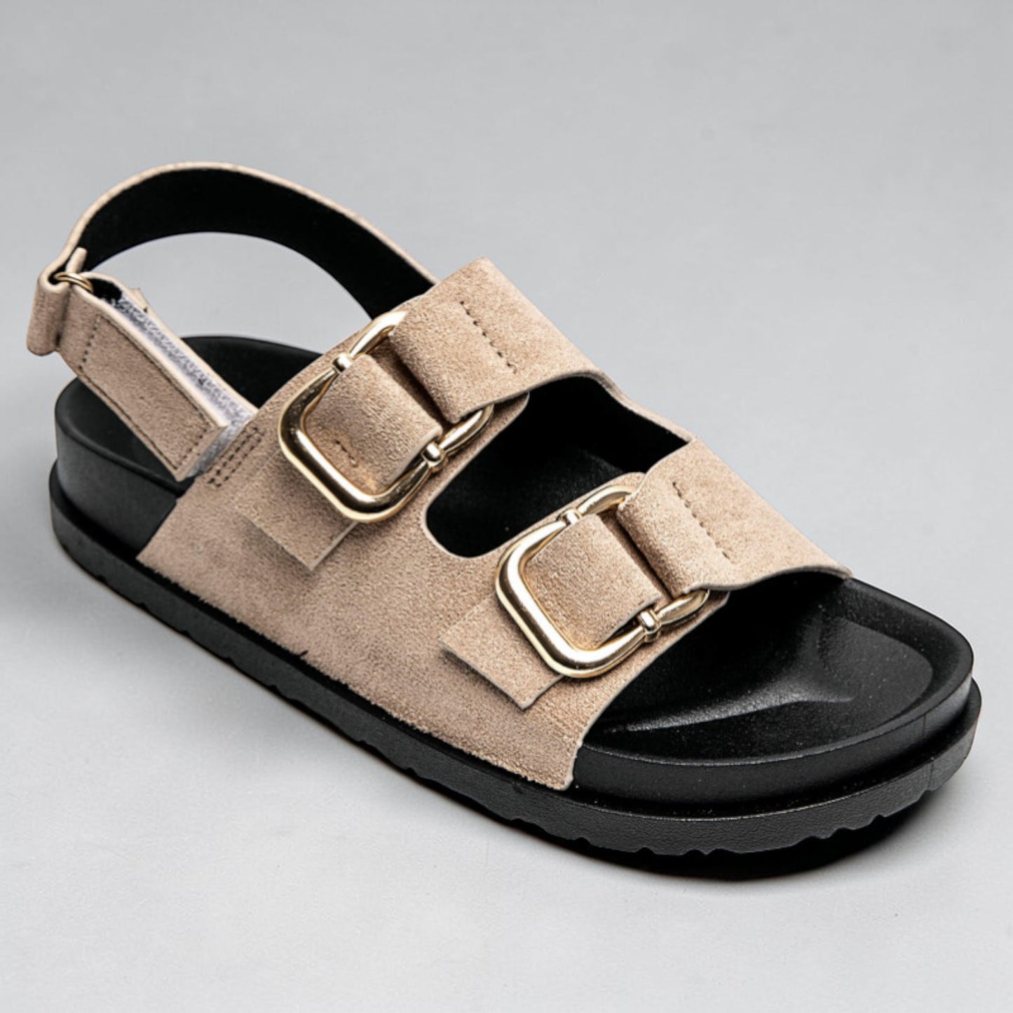 Beige Chunky Sole Sandal