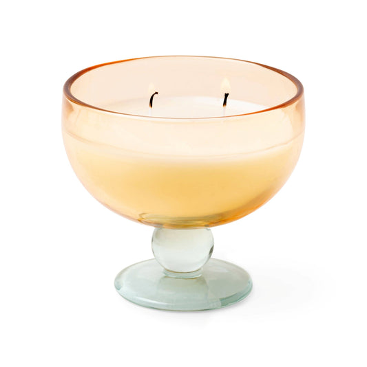 Paddywax Aura Glass Candle - Yellow & Blue - Wild Neroli