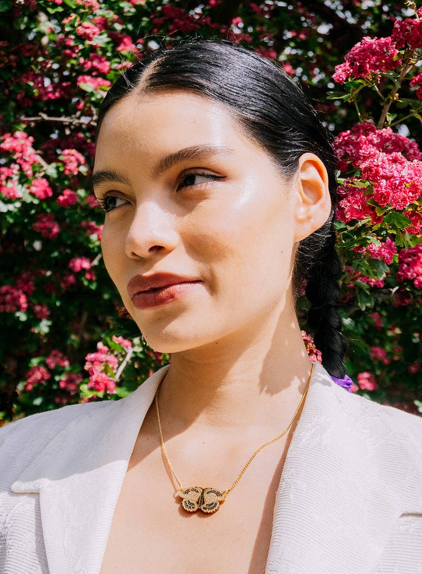 Frida Kahlo Butterfly Necklace | Tatty Devine
