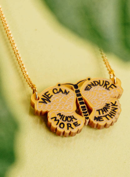 Frida Kahlo Butterfly Necklace | Tatty Devine