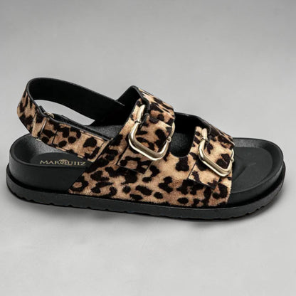 Leopard Chunky Sole Sandal