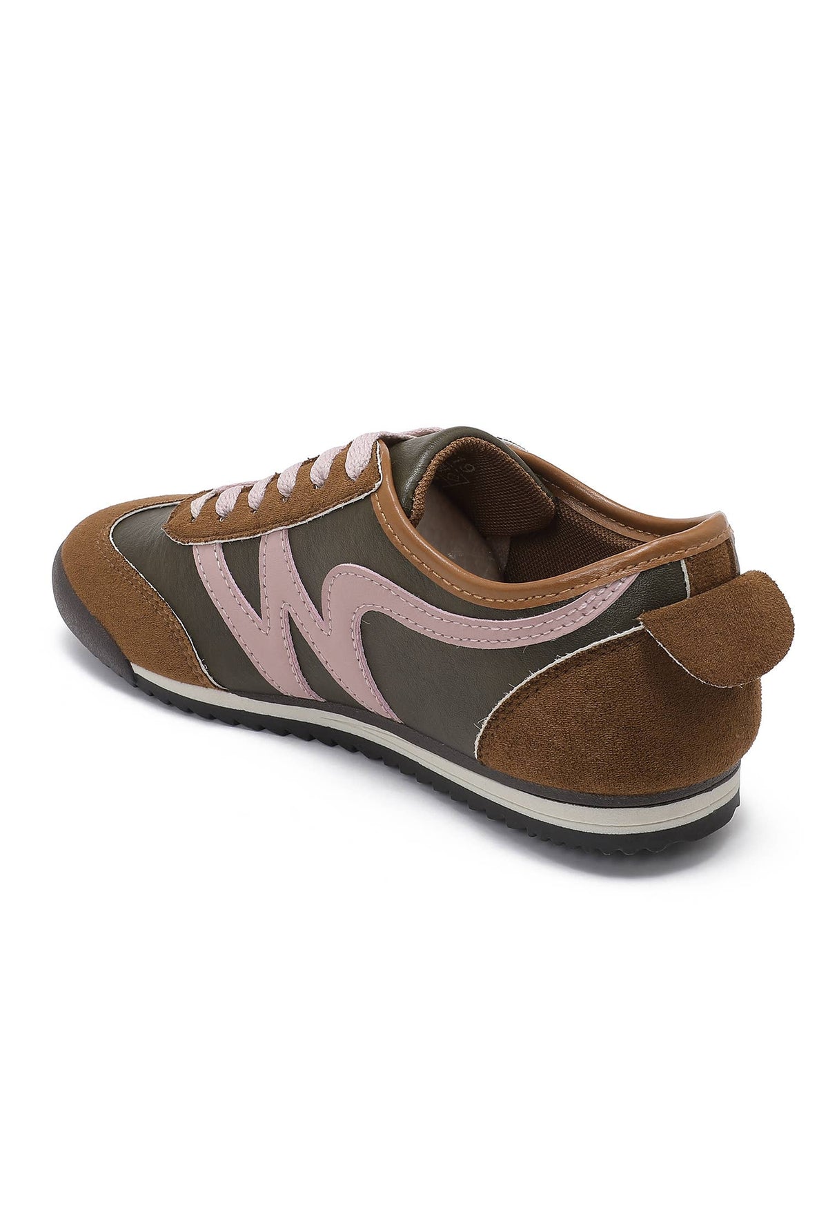 Sneakers – Vintage Running Style B-6619: Brown