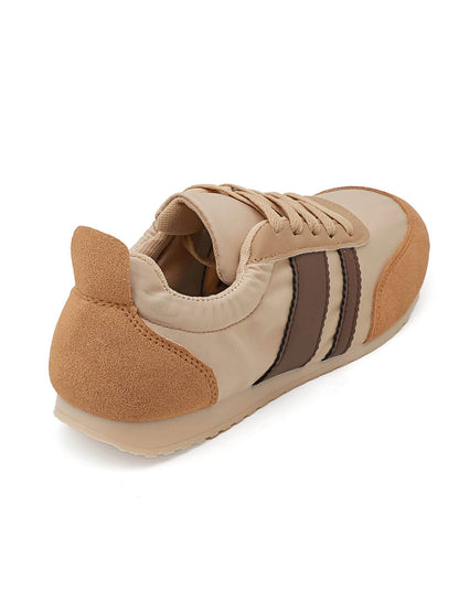 Beige Low Profile Super Soft Trainers