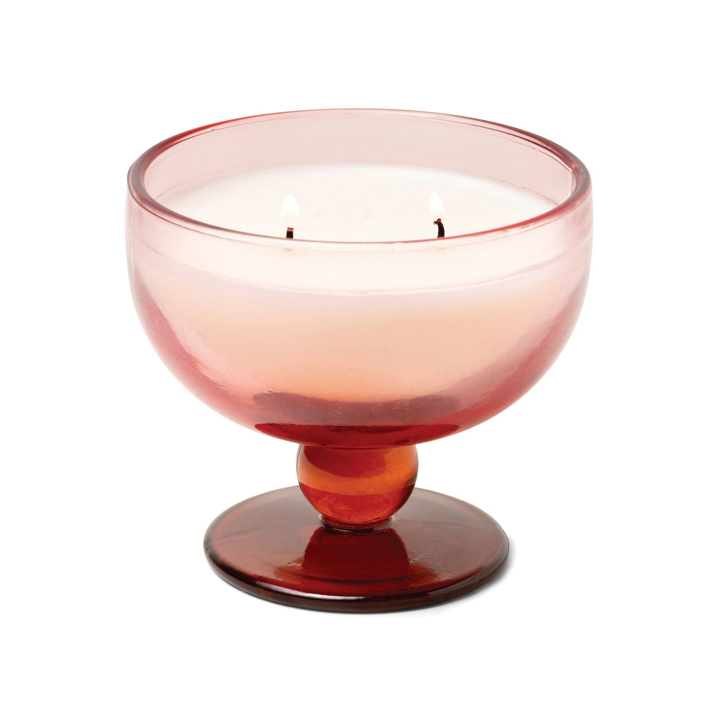 Paddywax Aura Glass Candle - Rose & Red - Saffron Rose