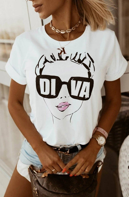 Diva Sunglass T.Shirt