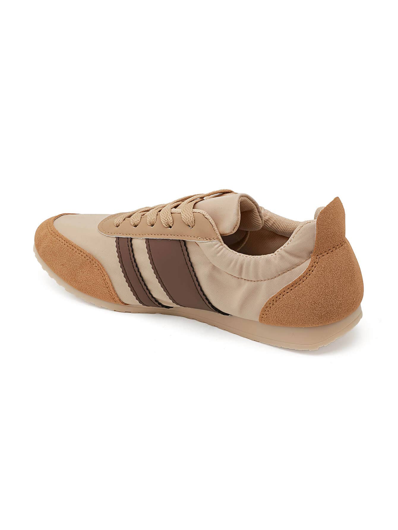 Beige Low Profile Super Soft Trainers