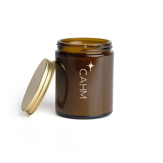 Spiced Orange Amber Jar Candle | Christmas Candles