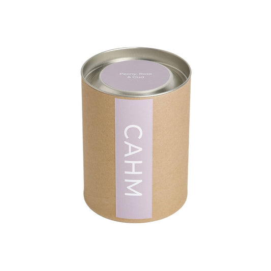 Peony Rose and Oud Large Candle | Luxury Soy Wax Candles