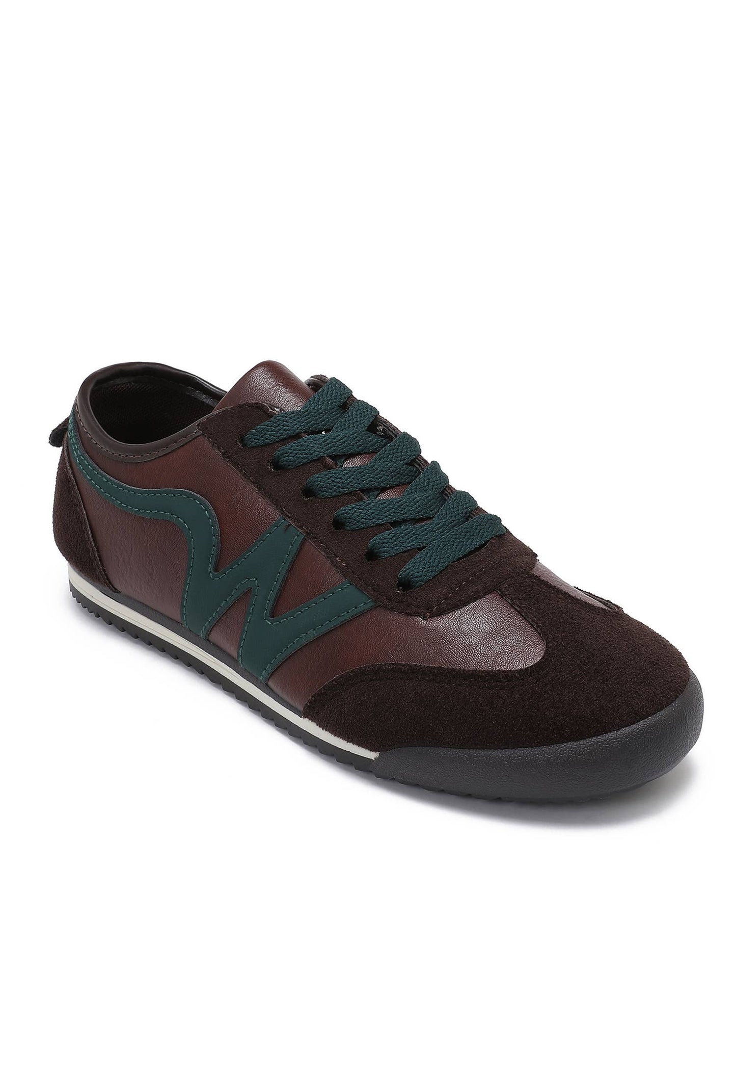 Sneakers – Vintage Running Style B-6619: Brown