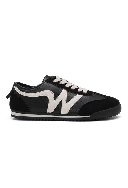 Sneakers – Vintage Running Style B-6619: Brown