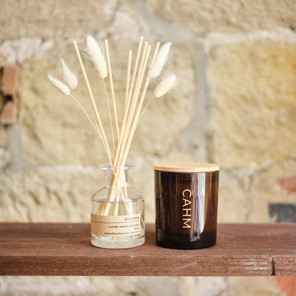 Rhubarb Freesia Clear Reed Diffuser | Luxury Reed Diffusers