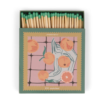 Jumbo Boxed Matches - Oranges