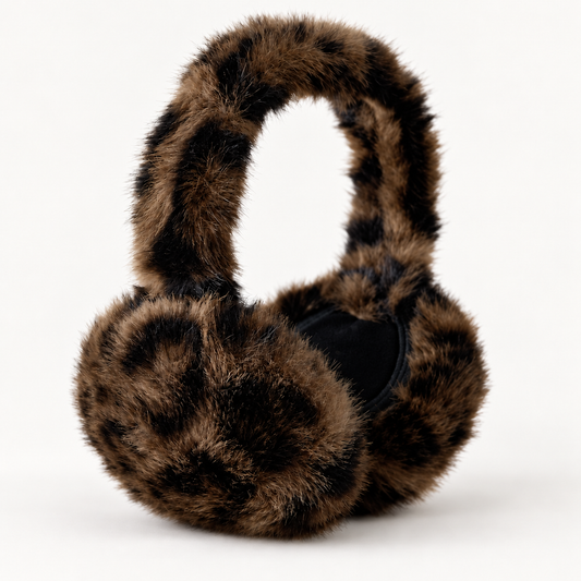 Leopard Faux Fur Earmuffs