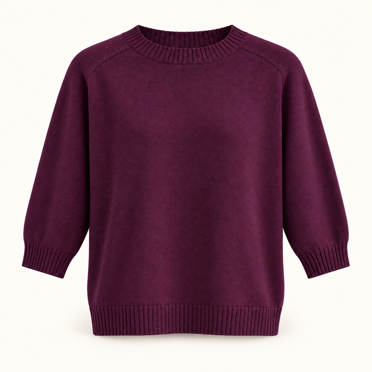 Plum Light Weight Jumper