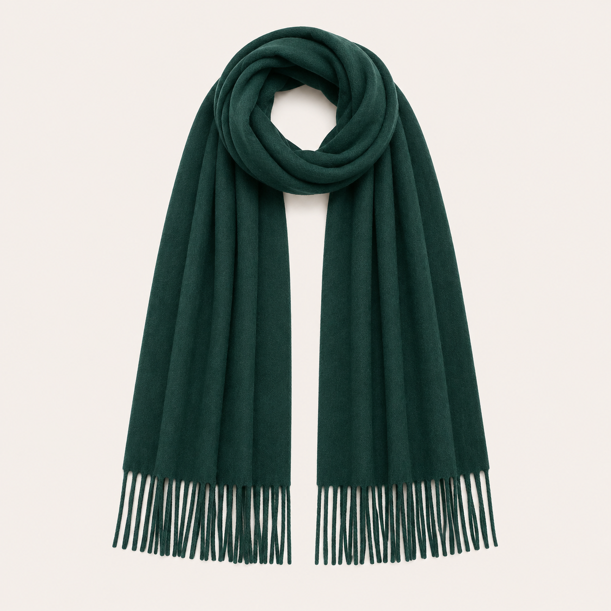 Forest Green Large Blanket Scarf