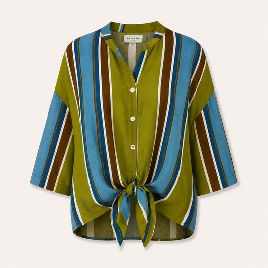Green/Blue Light Weight Cotton Shirt
