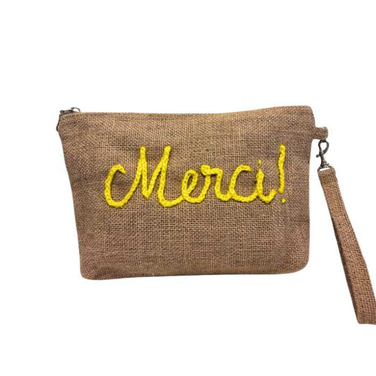 Merci! Pouch Bag