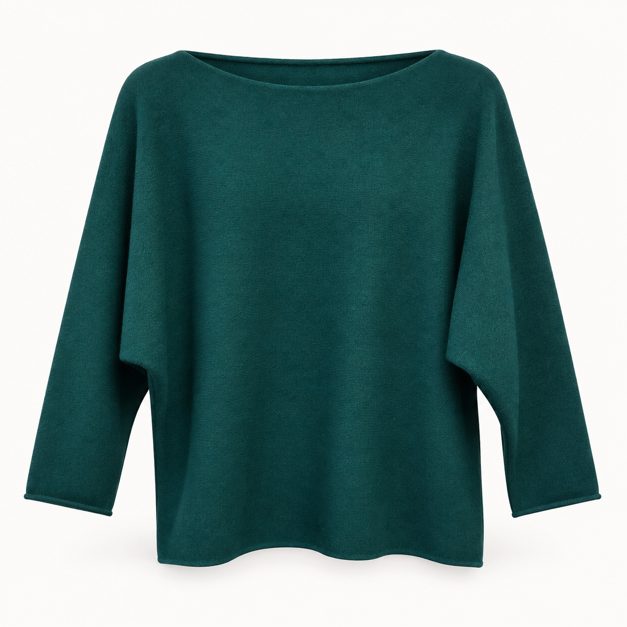 Teal Light Weight Batwing Jumper