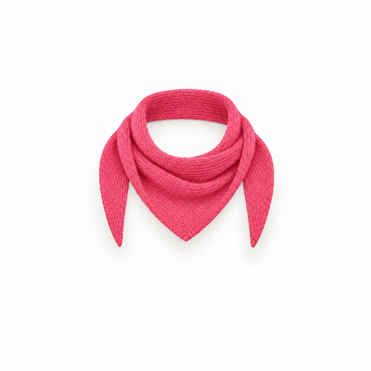 Pink Small Knitted Scarf