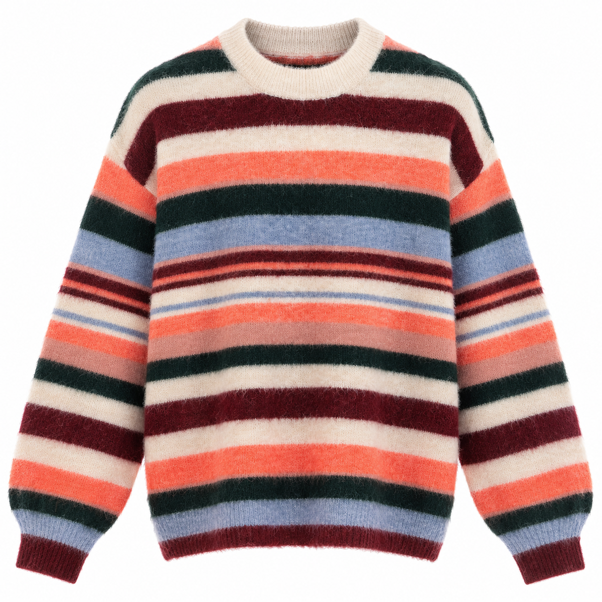 Green Stripe Jumper