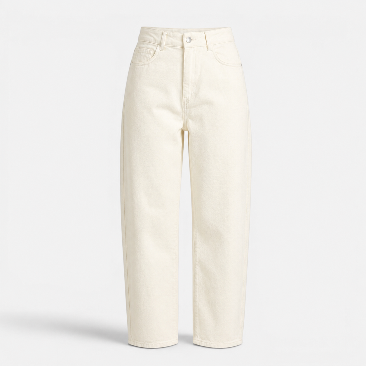 Off White Balloon Light Weight Jeans