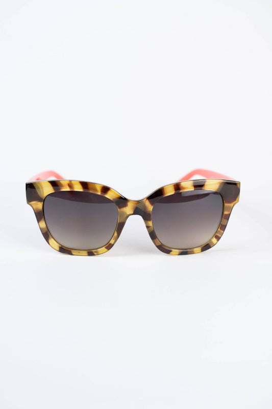 Tortoise & Orange Sunglasses