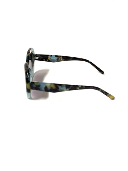 Sunglasses Blue: Blue/Black