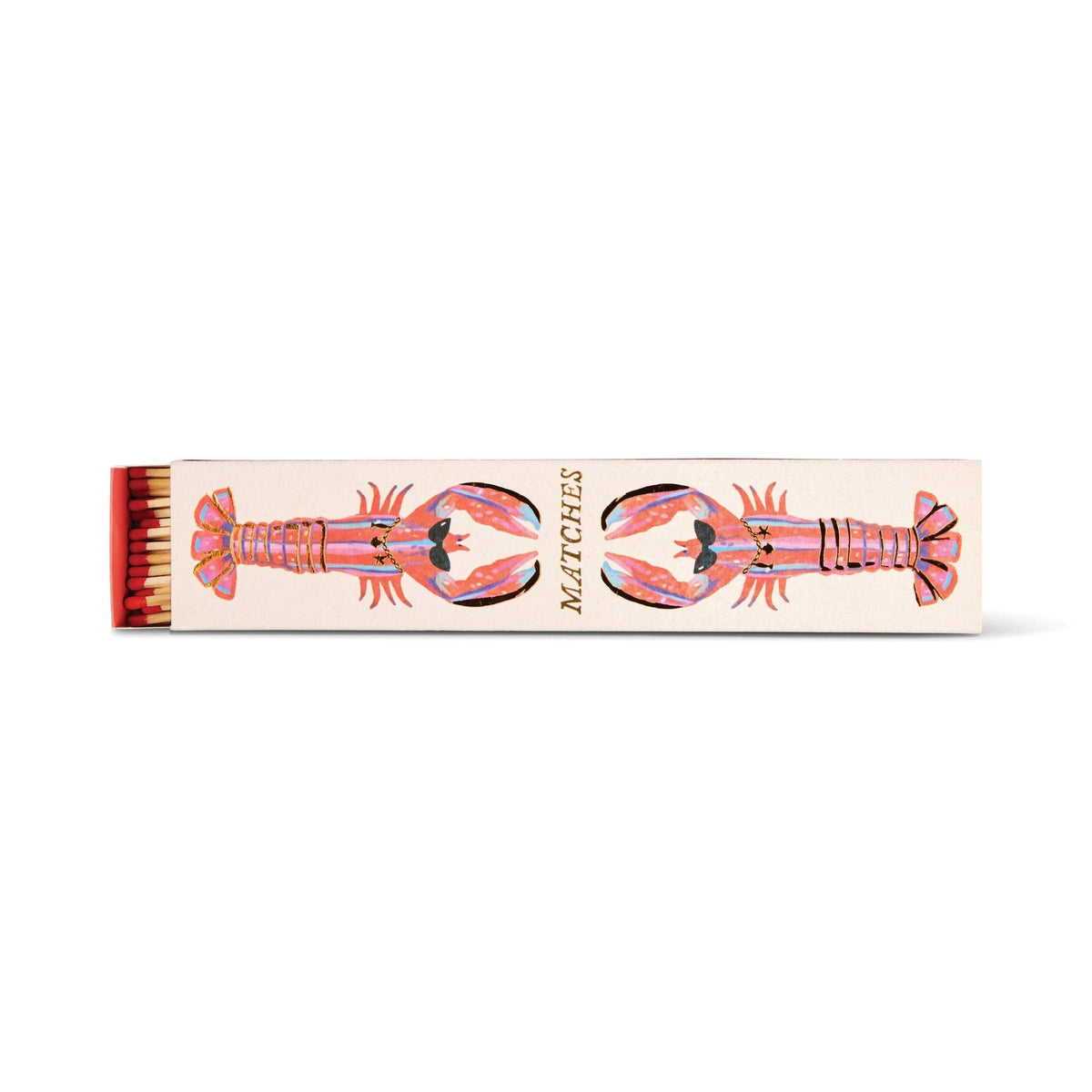 Lobsters Paddywax Slender Boxed Matches (45 pcs)