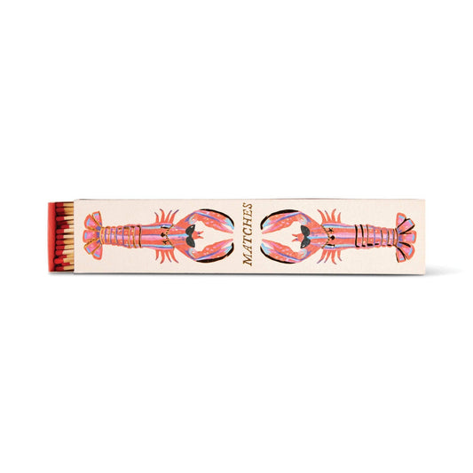 Lobsters Paddywax Slender Boxed Matches (45 pcs)
