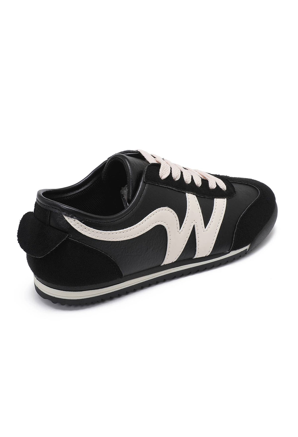 Sneakers – Vintage Running Style B-6619: Brown