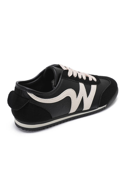Sneakers – Vintage Running Style B-6619: Brown