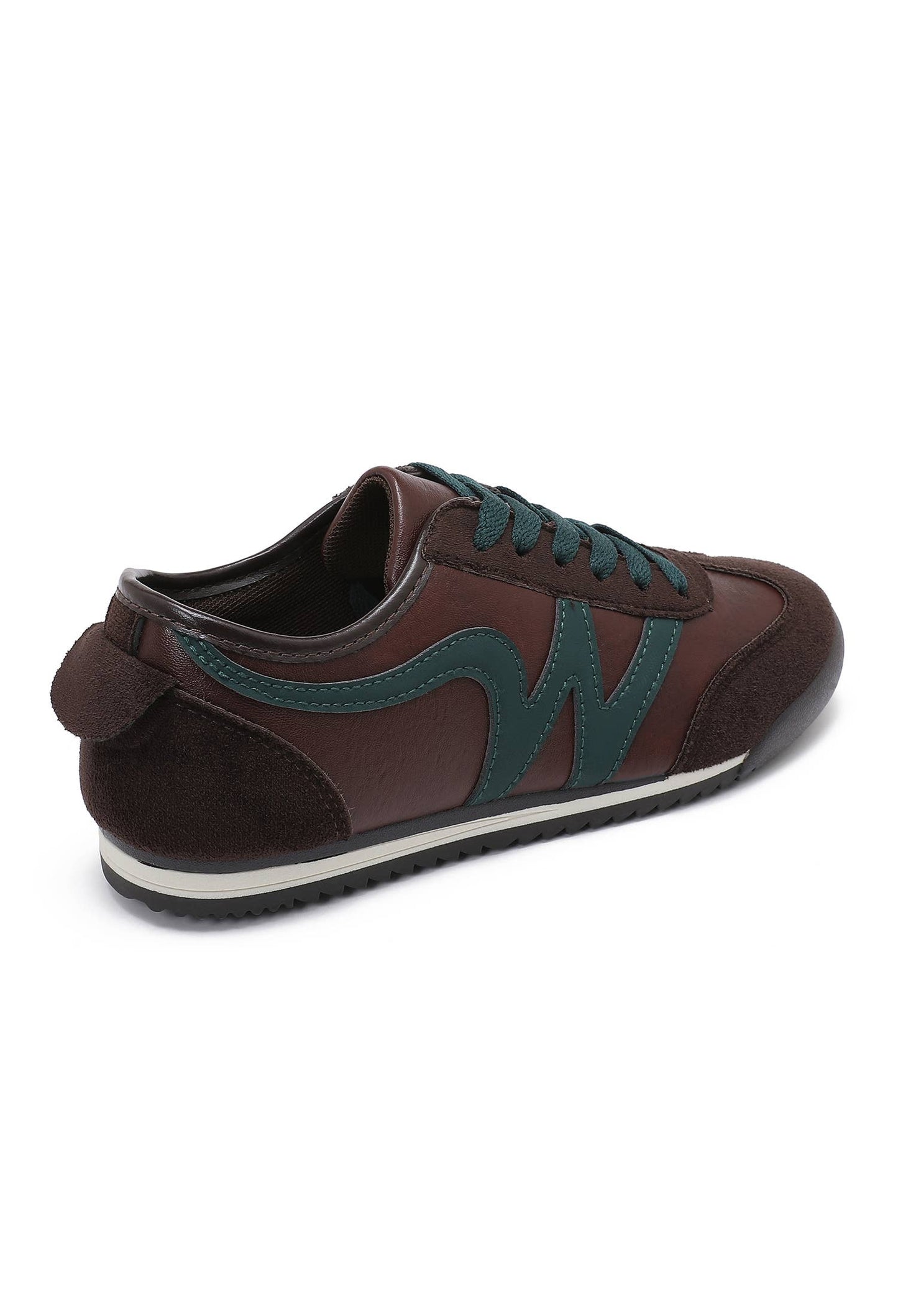 Sneakers – Vintage Running Style B-6619: Brown