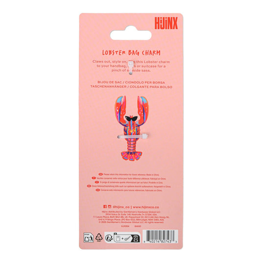 Hijinx Bag Charm - Lobster