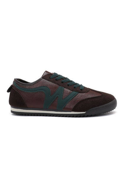 Sneakers – Vintage Running Style B-6619: Brown