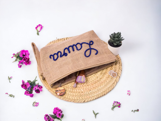 Custom Makeup Bag | Bridesmaid Cosmetic Bag | Makeup Bag