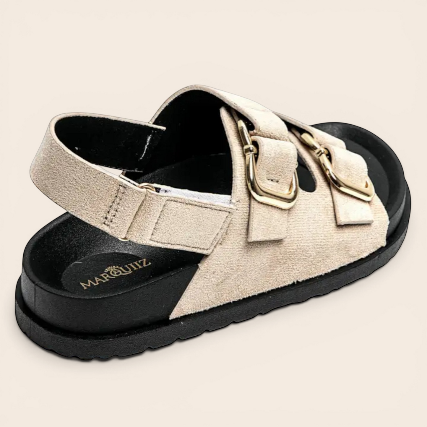 Beige Chunky Sole Sandal