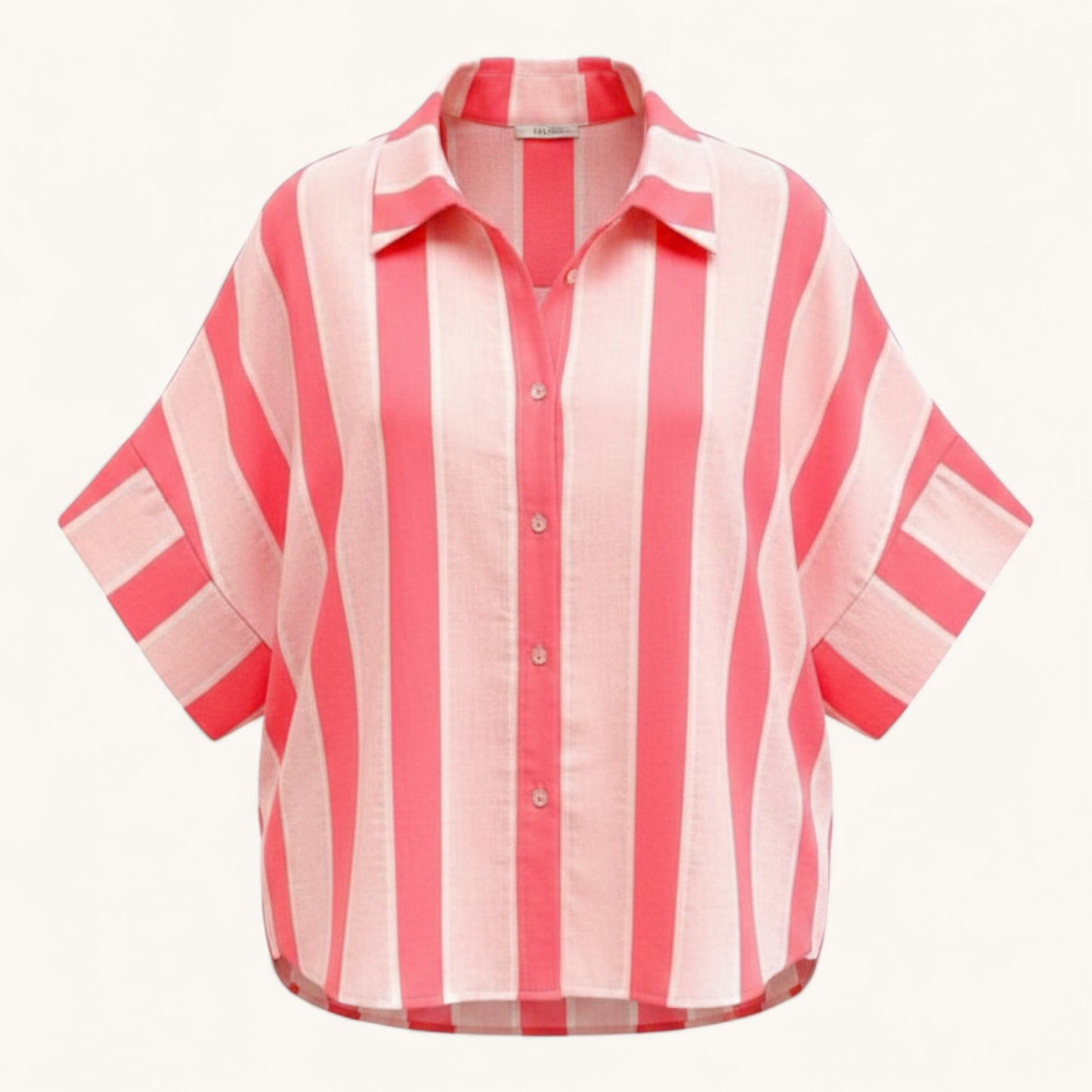 Pink Striped Button Down Shirt